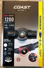 Coast XPH30R 1200 Lumen Rechargeable Dual Power Magnetic LED Headlamp