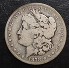 1878 "CC" CARSON CITY Morgan Dollar / Rare Date