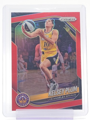 KELSEY PLUM 2025-26 PANINI PRIZM WNBA BASKETBALL RED /299 #59 SPARKS Q5908