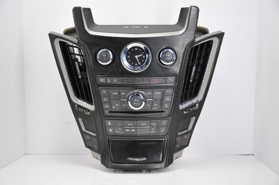    2009 - 2013 CADILLAC CTS RADIO AUDIO CLIMATE NAVI CONTROL PANEL VENTS OEM