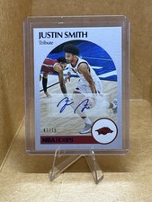 2021-22 Panini Chronicles Draft Picks - Hoops Retro Autographs Justin Smith...