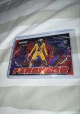 2025 Panini Prizm Draft Picks - Fearless Will Johnson #F-WJN Red Ice Prizm (RC)