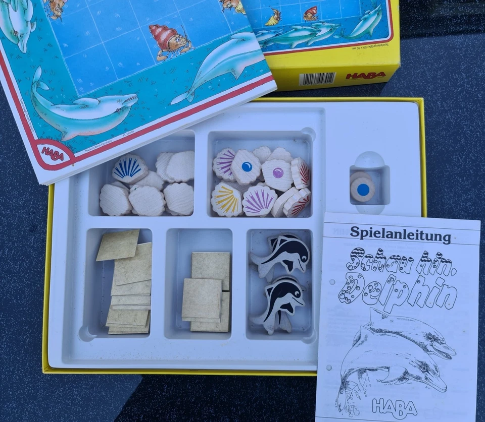 Schau hin, Delphin - HABA 1989 - für 2-6 Spieler ab 5 Jahren - Bild 3 von 3
