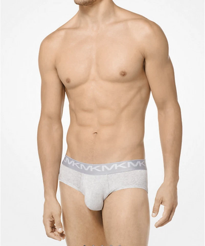 NIB MICHAEL KORS Men's 100% Cotton Underwear Briefs 3-PACK, Size XL (38-40) - Image 3 of 4