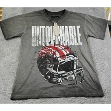 Reason Brand Men's Untouchable Football Logo Tee Shirt Size Large