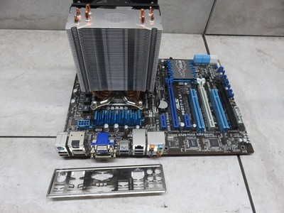 ASUS P8Z77-V LK Motherboard Intel i7-3770S 3.1Ghz 8GB RAM + HEAT SINK IO SHIELD
