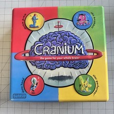Cranium Board Game Tin Case Limited Edition Metal Box 2002