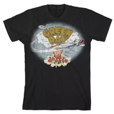 Green Day Dookie T-shirt - Bad Year Blimp Dookie Album Official Tee