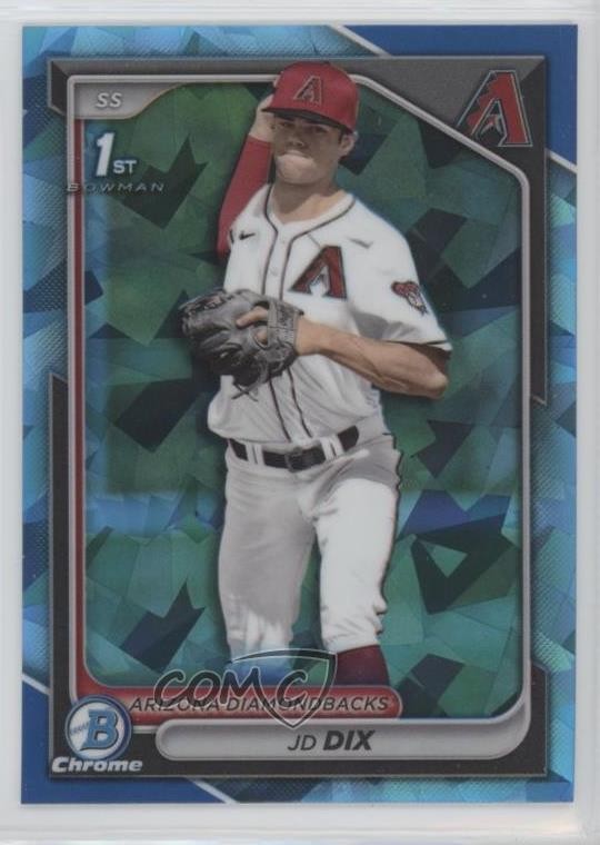 2024 Bowman Chrome Draft Sapphire Edition JD Dix #BDC-35 09an