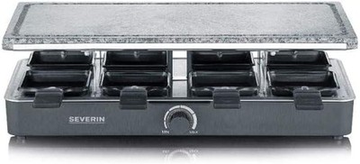 Elektrischer Raclette-Grill Severin RG 2372 schwarz 1300 W