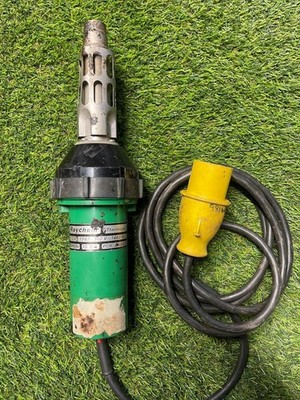 Leister Triac 110v Fußbodenheizung / Heißluftpistole Ex Flotte