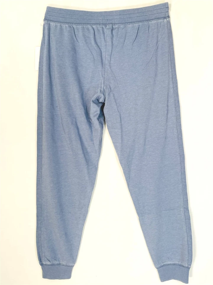 PJ Salvage Lounge Jogger Pants Womens X-Large Drawstring Stretch Fleece Blue - Image 2 of 4