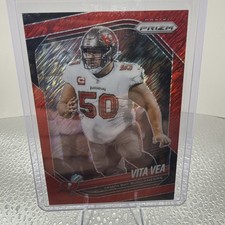 Vita Vea 2025 Panini Prizm FOTL RED SHIMMER /49 Ships Fast