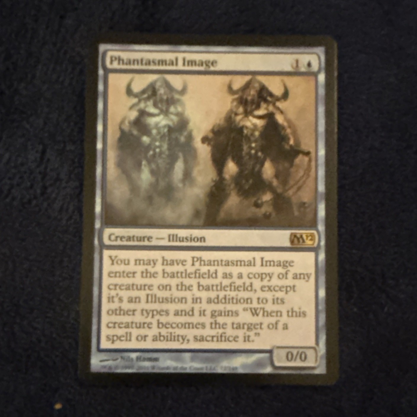 Magic the Gathering MTG Phantasmal Image M12 Core 2012