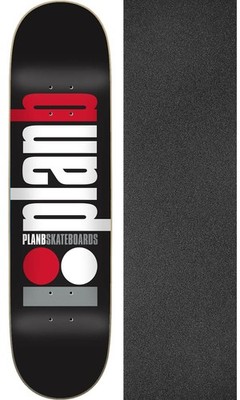 Plan B Skateboards Classic 8.25'' Skateboard Deck + griptape