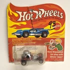 hot wheels redline red baron mint in torn driving gear blister pack