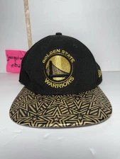 Golden State Warriors New Era 9fifty NBA Snapback Hat Used