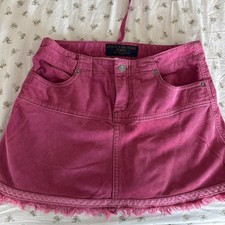 juicy couture jeans skirt