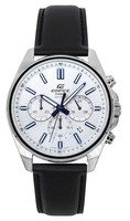 Casio Edifice Quarz Chronograph Weiß Zifferblatt EFV-650L-7AV 100M Herrenuhr