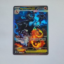 Mega Charizard X EX 125/094 Evolutions Secret Rare Full Art Holo (English)