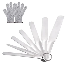 958‑G01 Multi‑Purpose Caulking Tool Kit – 7‑Piece Stainless Steel Spatula Set...