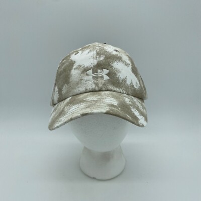 Under Armour Women's SportStyle Printed Hat Cap Khaki Base Adjustable One Size