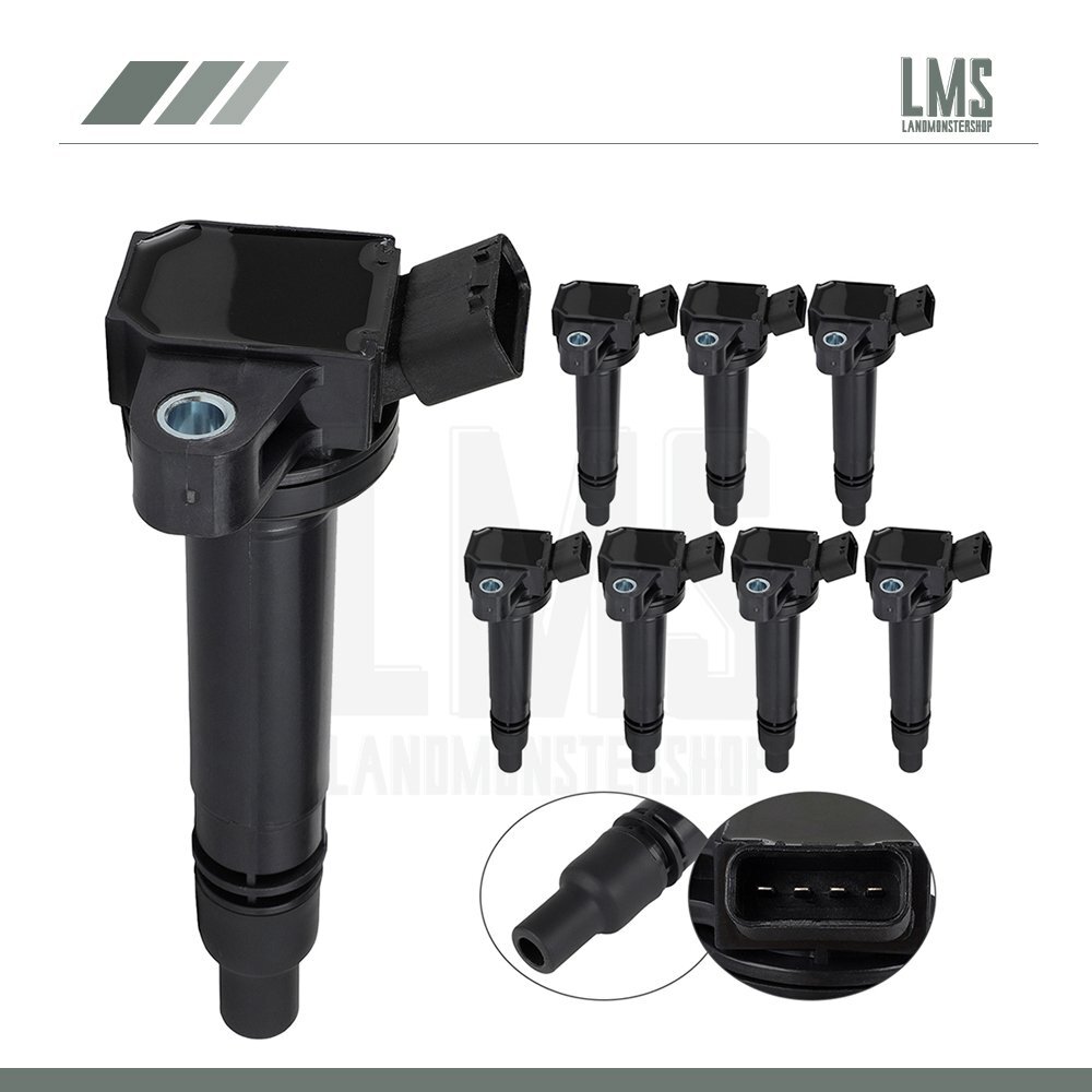 2008-2011 Lexus GS460 4.6L V8 Ignition Coil Pack Set 8PCS UF608 9091902254