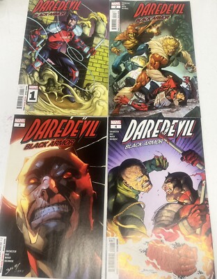 Daredevil Black Armor 1-4 (Marvel 2024) Full Set Unread | eBay
