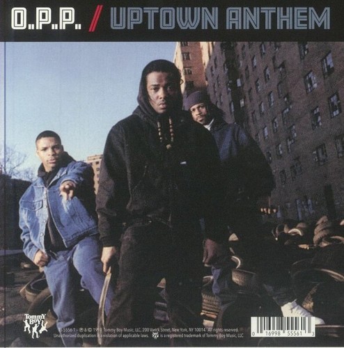 NAUGHTY BY NATURE " O.P.P. " / " UPTOWN ANTHEM " NEW UK 7 ** HIP HOP CLASSIC ** - Picture 2 of 2