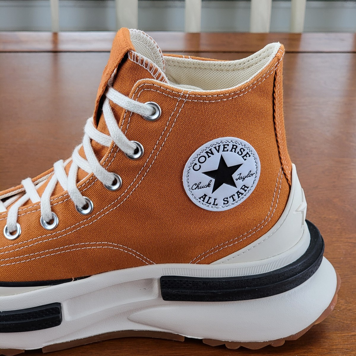 Converse Shoes Size Mens 5.5 Womens 7 Orange Run Star Hike High Top A00853C Converse a00853c 7 Women, 5.5 Men | eBay main image 3