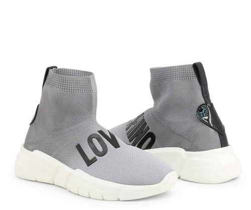 Scarpe da ginnastica Moschino in Tela Grigio taglia 45 EU - 13268410