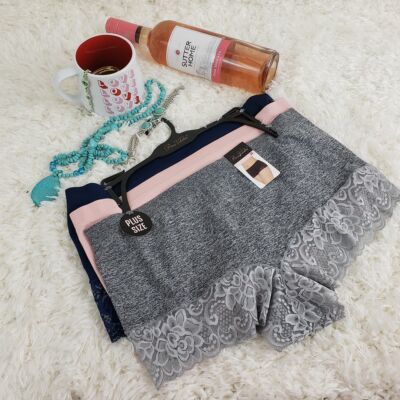 NWT PRIMA VALENTINA Beige 3 pcs Plus Size Gray, Blue, SHAPER 2XX