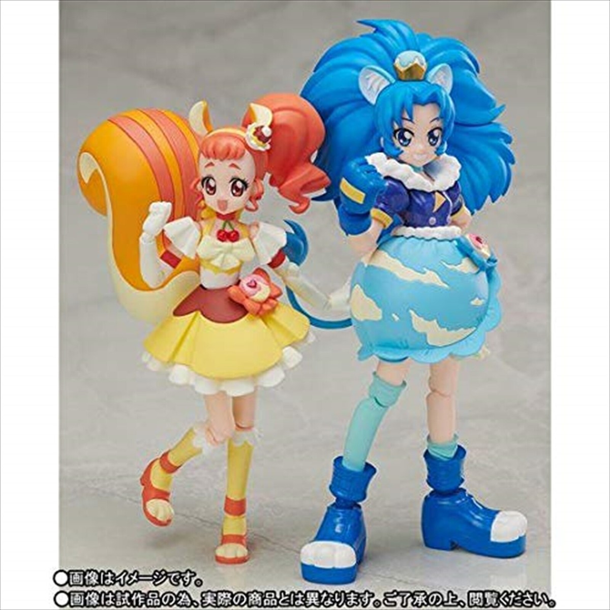 し*ゅ様 プリキュア　イーラ　セット S.H.Figuarts PreCure a la mode Cure Custard & Cure Gelato Set