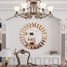 <!--F#f_0-->Beveled Wall Decor Mirror Silver Polished Accent Mirror For Living Room Bathroom<!--F/-->