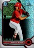 BRAYLIN MINIER 2022 1ST BOWMAN  CHROME X-FACTOR CINCINNATI REDS