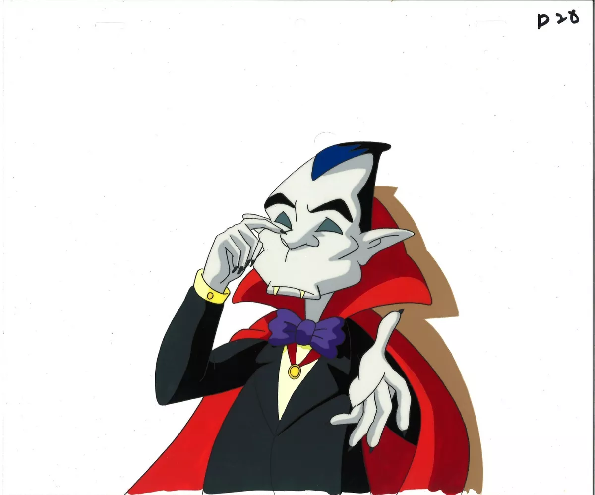 Movie Monsters: Dracula/Vampire Cartoon Character Sketch 03