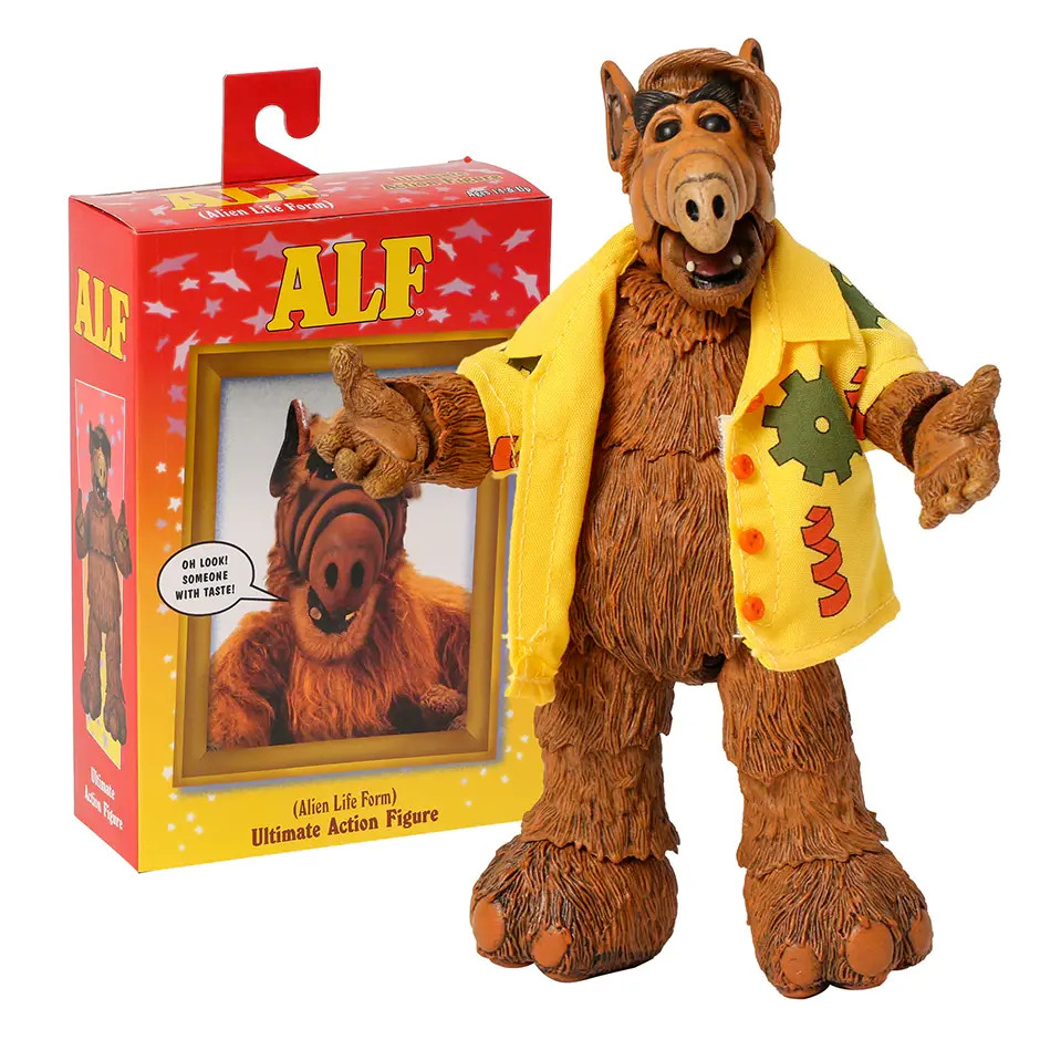 Figurine NECA The Ultimate ALF 18 cm Collection SERIE TV vintage années 80-90
