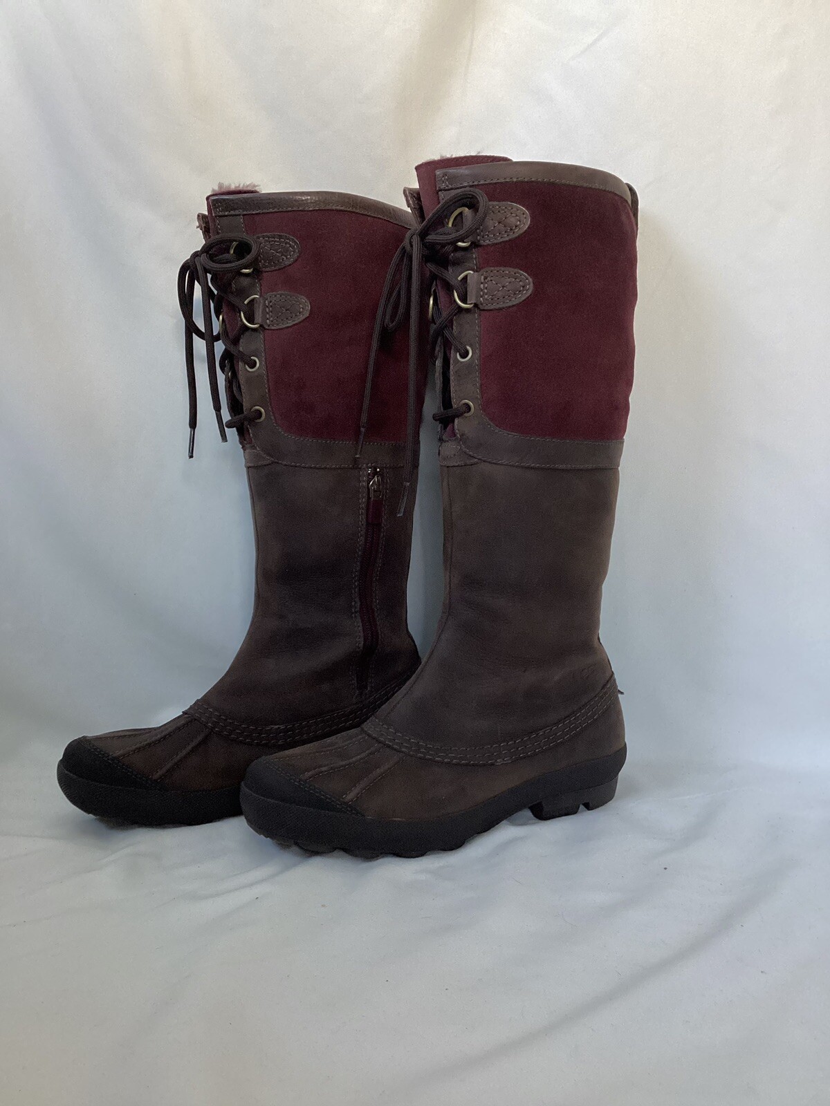 UGG Women’s Knee High Boots Waterproof Event Brown/Bu… Gem