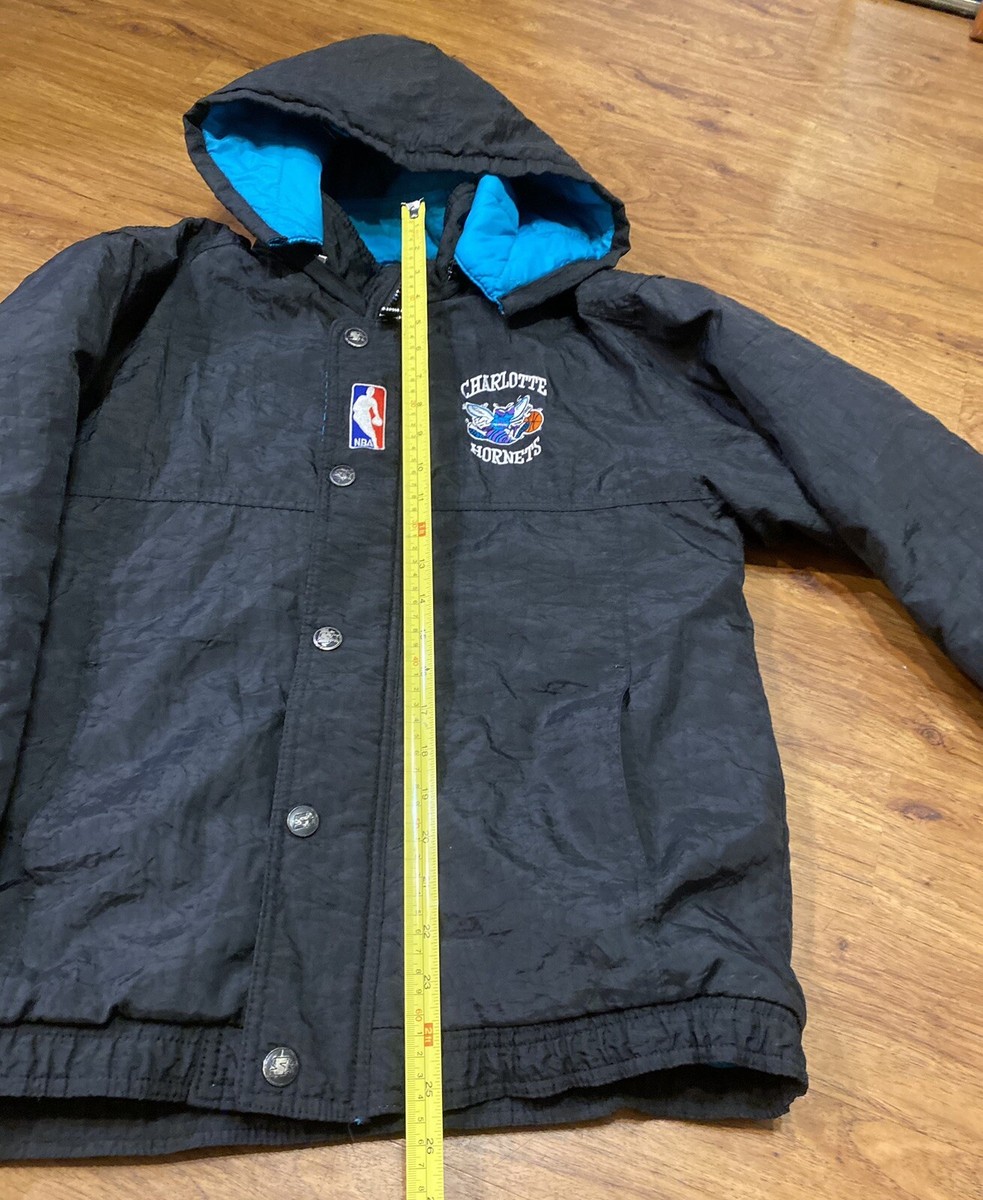 n*a様 CHARLOTTE HORNETS ブラックジャケット NBA Vintage 90's Charlotte Hornets Jacket Starter NBA Quilted