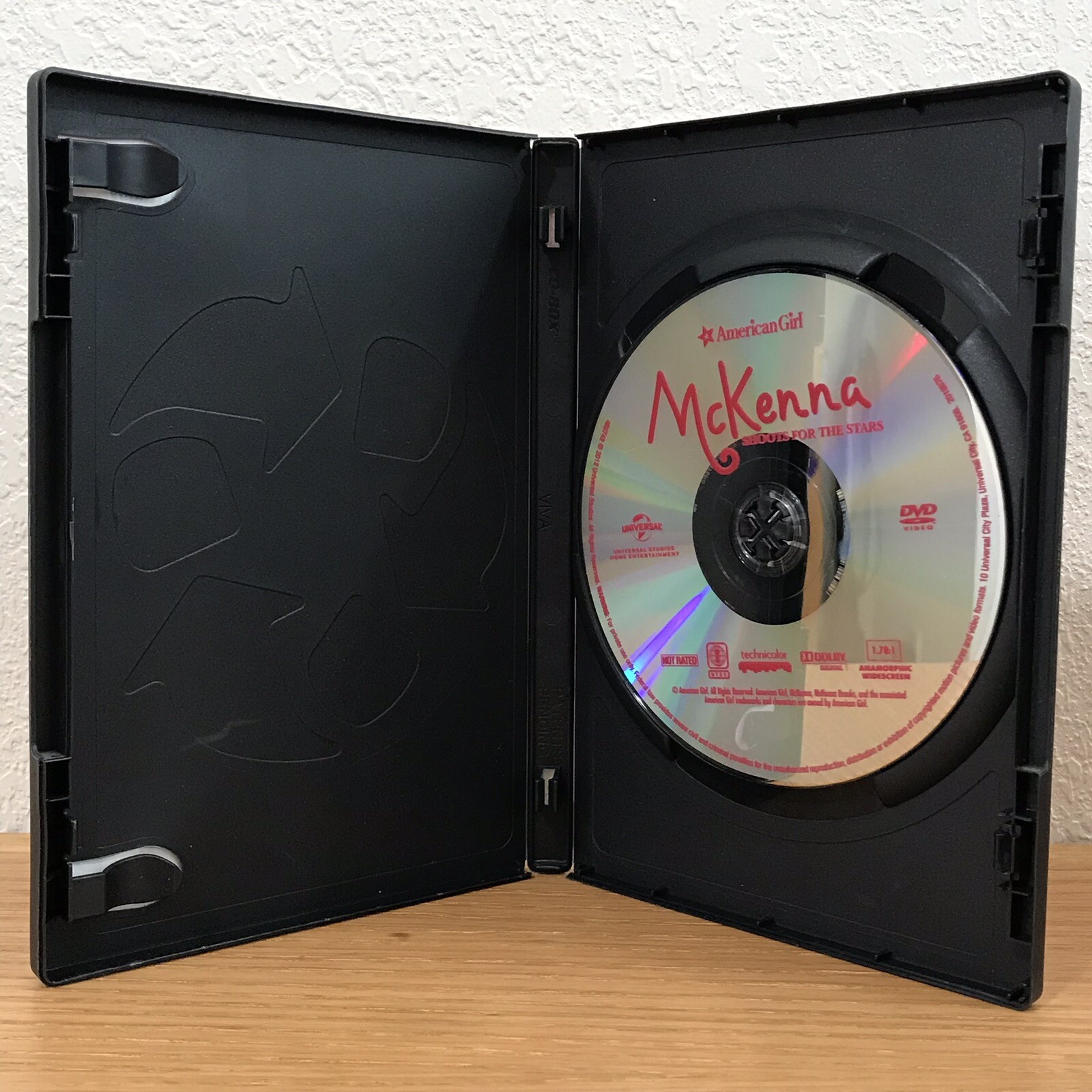 MCKENNA SHOOTS FOR THE STARS (DVD, 2013) AMERICAN GIRL WIDESCREEN