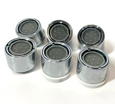 6 Pack NIAGARA Conservation Faucet Aerator 1.5GPM Polished Chrome