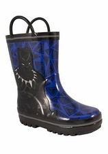 DISNEY BLACK PANTHER RAINBOOT BLUE BLACK AVF504 INFANT US SIZES