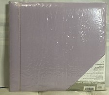 MBI Purple Scrapbook Album 12 x12 Top Load pages Family Photo Memories New