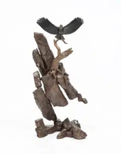 EAGLES LEDGE  - MARK HOPKINS BRONZE - Bald Eagle - Numbered