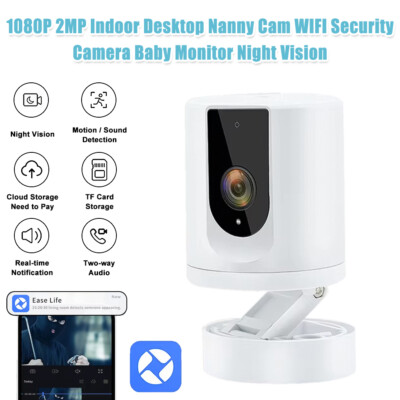 2MP Ease Life App WiFi Wireless Home Security Kamera Indoor Nachtsichtkamera