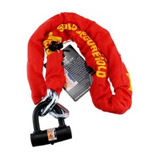 CADENA DE BLOQUEO DE 1,5 M VENDIDA SEGURA DORADA MOTOCICLETA SCOOTER MOTOCROSS BICICLETA CADENA DE BLOQUEO
