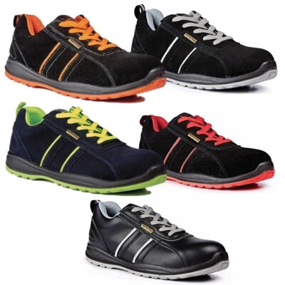 Mens Safety Shoes Work Trainers Womens Steel Toe Cap Lightweight Hiking Boots UK