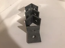 2" Hot Dip Galvanized Strut Angle Bracket - Lot of 4