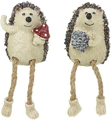 Heaven Sends Two Woodland Igel Weihnachtsregal Design festliche Ornamente