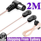 <!--F#f_0-->2M F Type FM Antenna 75 Ohm Male Plug For Home Radio Stereo Signal Receiver Use<!--F/-->